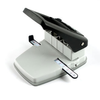 Econo 3-in-1 Stapler-Style Slot Punch